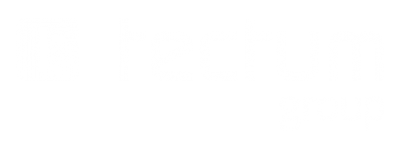 Białe logo Tectum Group bez tła